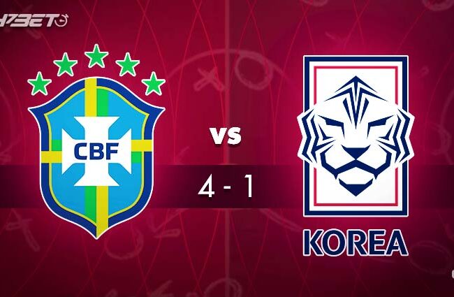 Brazilië vs. Zuid-Korea WC 2022 Hoogtepunten | Mr247Bet.com