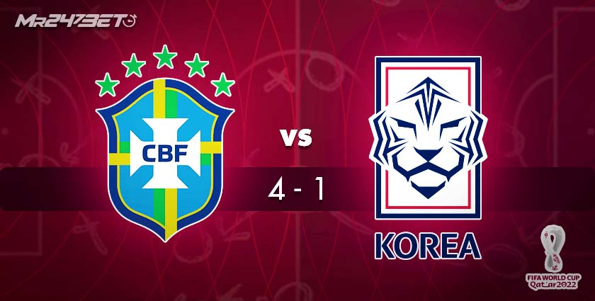 Brazilië vs. Zuid-Korea WC 2022 Hoogtepunten | Mr247Bet.com